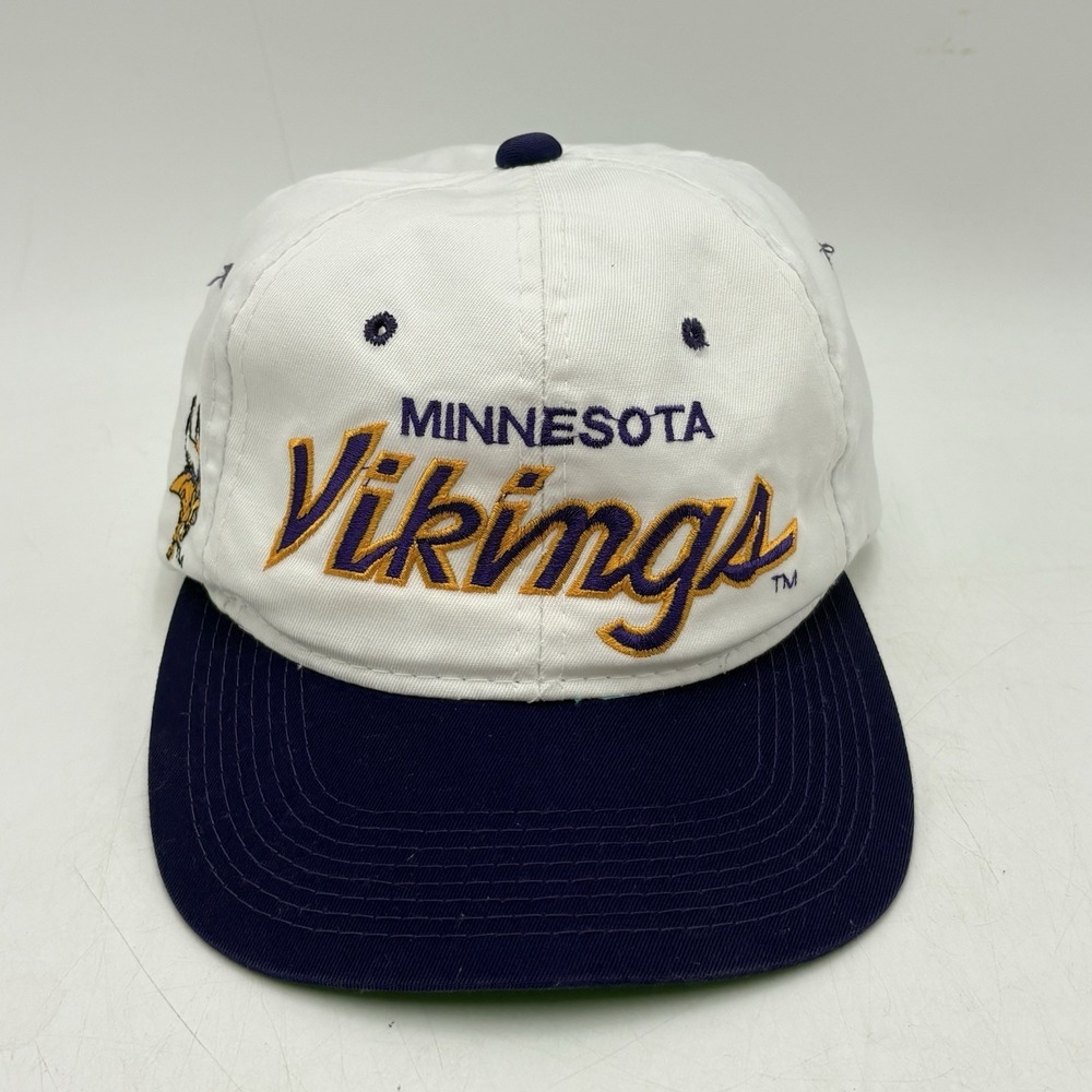 Vintage Minnesota Vikings‎ Snapback Hat Sports Specialties The Twill NFL 90s